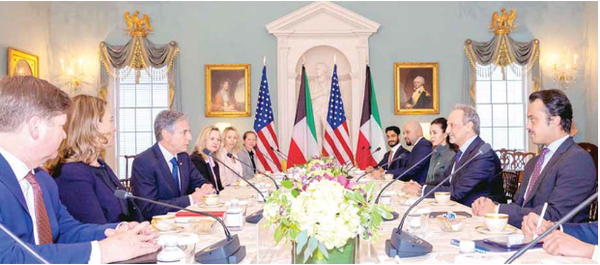 Kuwait & US reaffirm strategic relationship