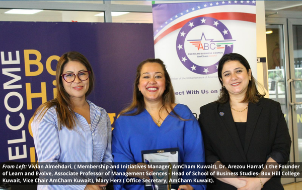 AmCham Kuwait Participate in The Career Fair at Box Hill College