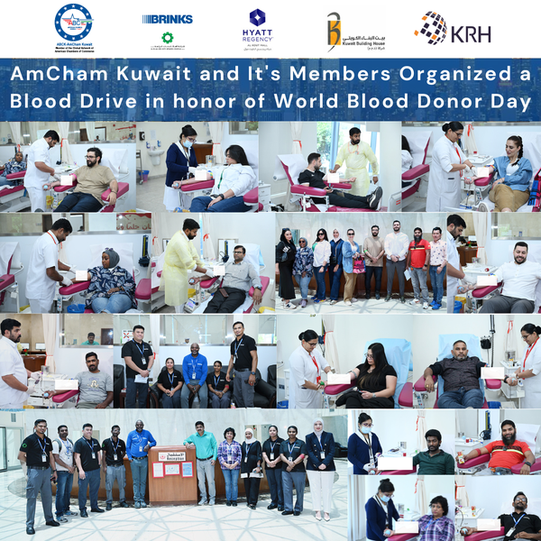 AmCham Kuwait organizes a Blood Drive